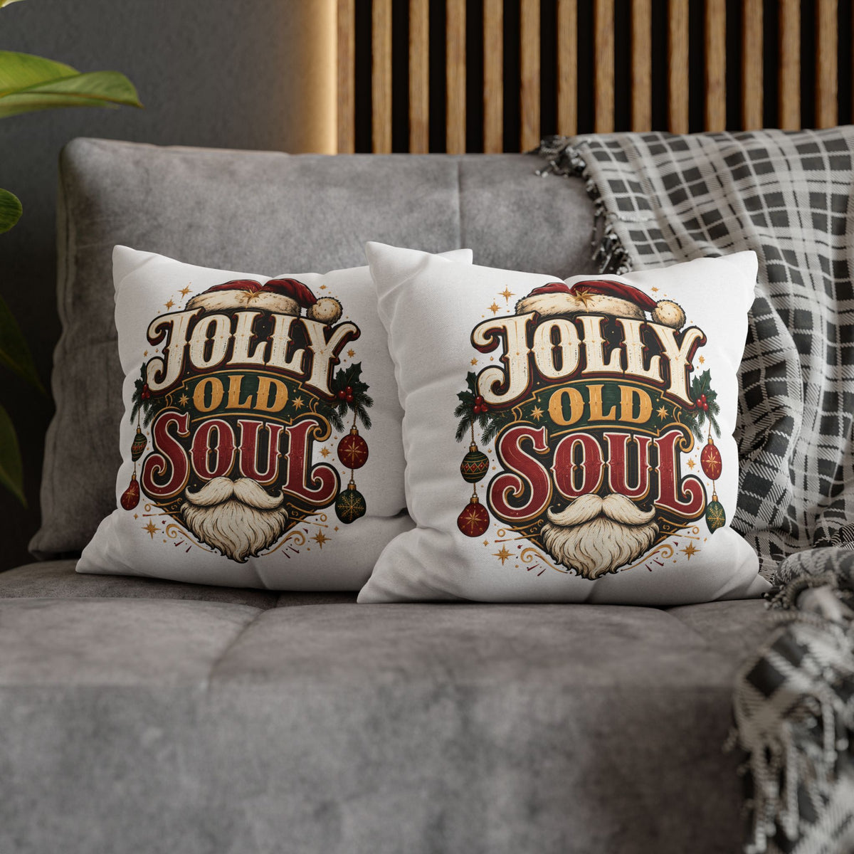 Christmas Jolly Old Soul Christmas Pillowcase