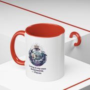 Pisces Coffee Mug — Living in My Own Dreamworld Accent Mug
