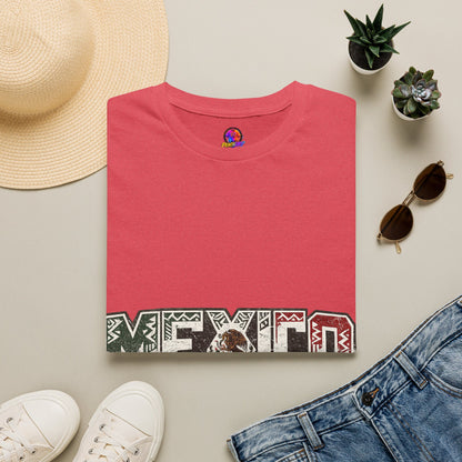 Mexico Pride Graphic T-Shirt — Retro Mexican Flag Design