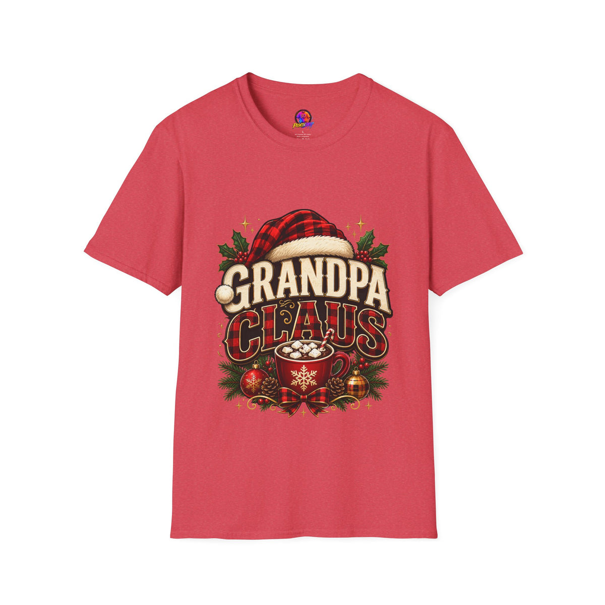 Christmas Grandpa Clause Unisex Softstyle T-Shirt