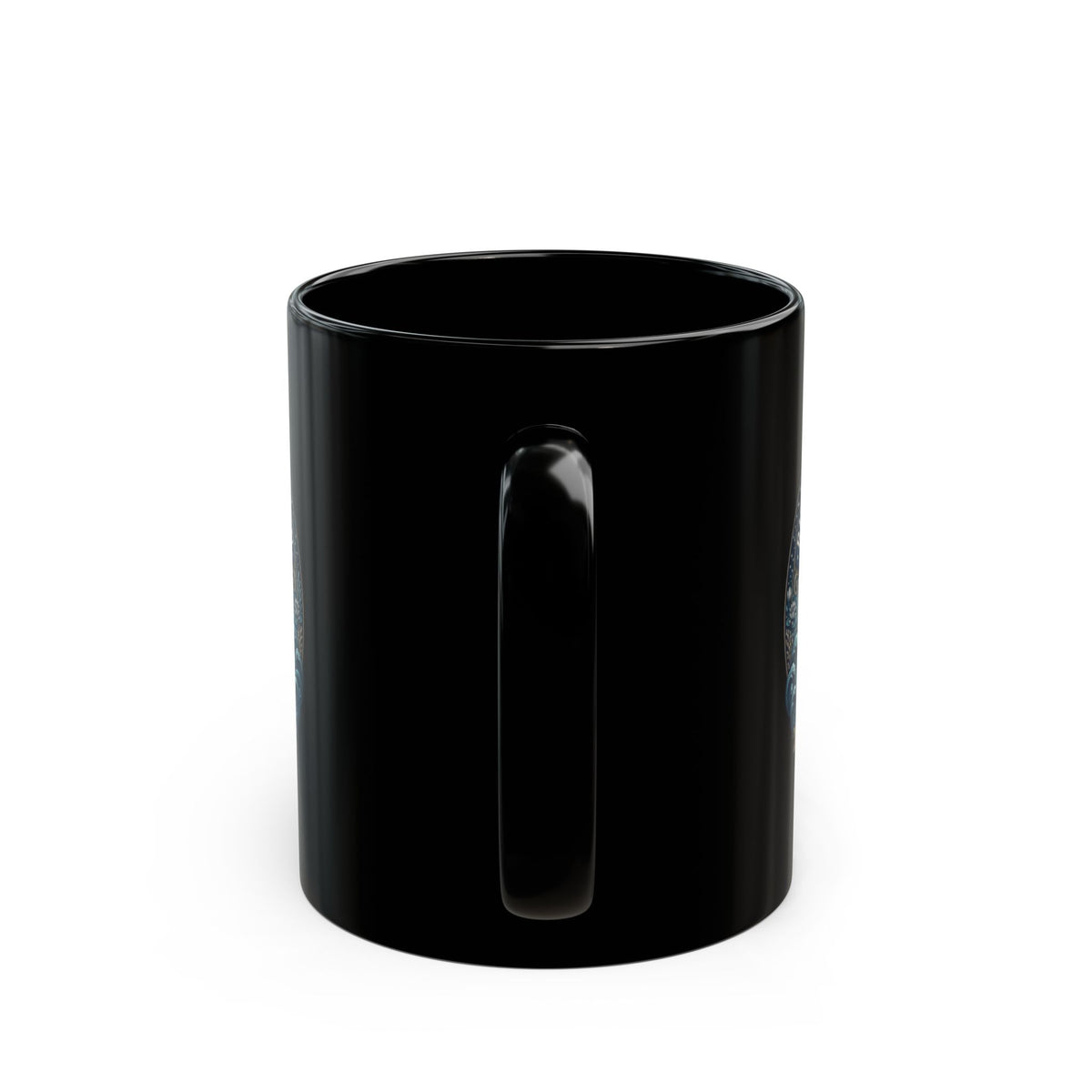 Cancer Zodiac Ruled by the Moon Cancer Zodiac Coffee Mug — Guided by Intuition Black Mug
