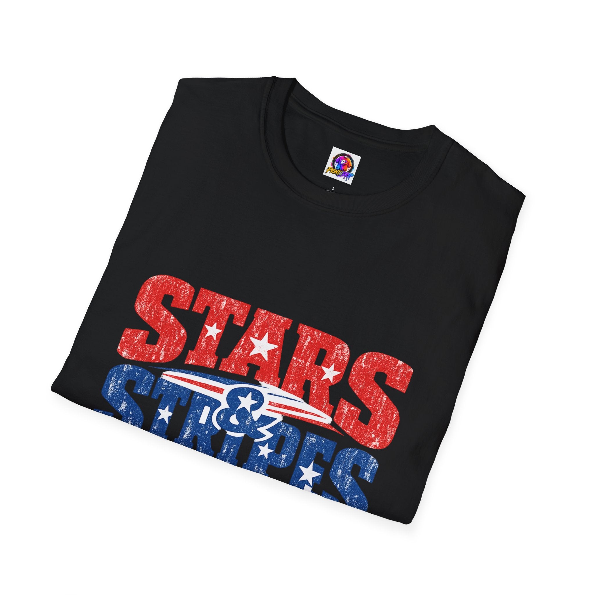 USA Stars & Stripes Forever T-Shirt — Patriotic Red White Blue Graphic Tee