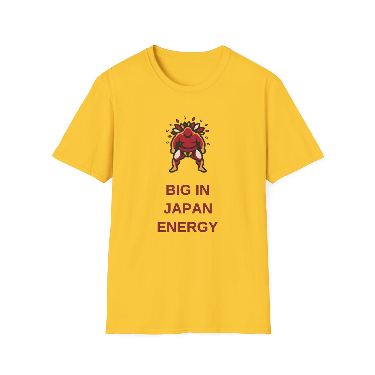 Japan Sumo Graphic T-Shirt — "Big in Japan Energy" Cotton Tee - Trending Now - August 2026
