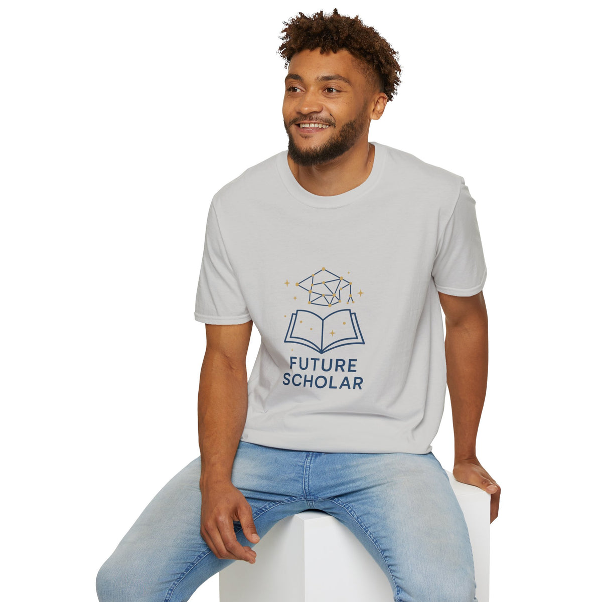 Future Bibliophile T‑Shirt — Magical Constellation Book Design - Trending Now - August 2026