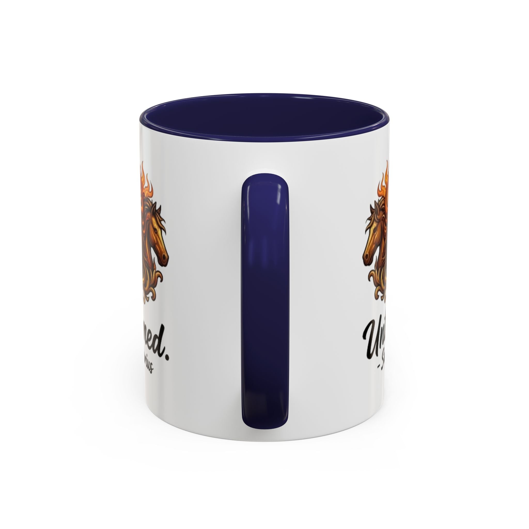 Untamed Sagittarius Coffee Mug — Zodiac Archer Accent Mug (11 oz)