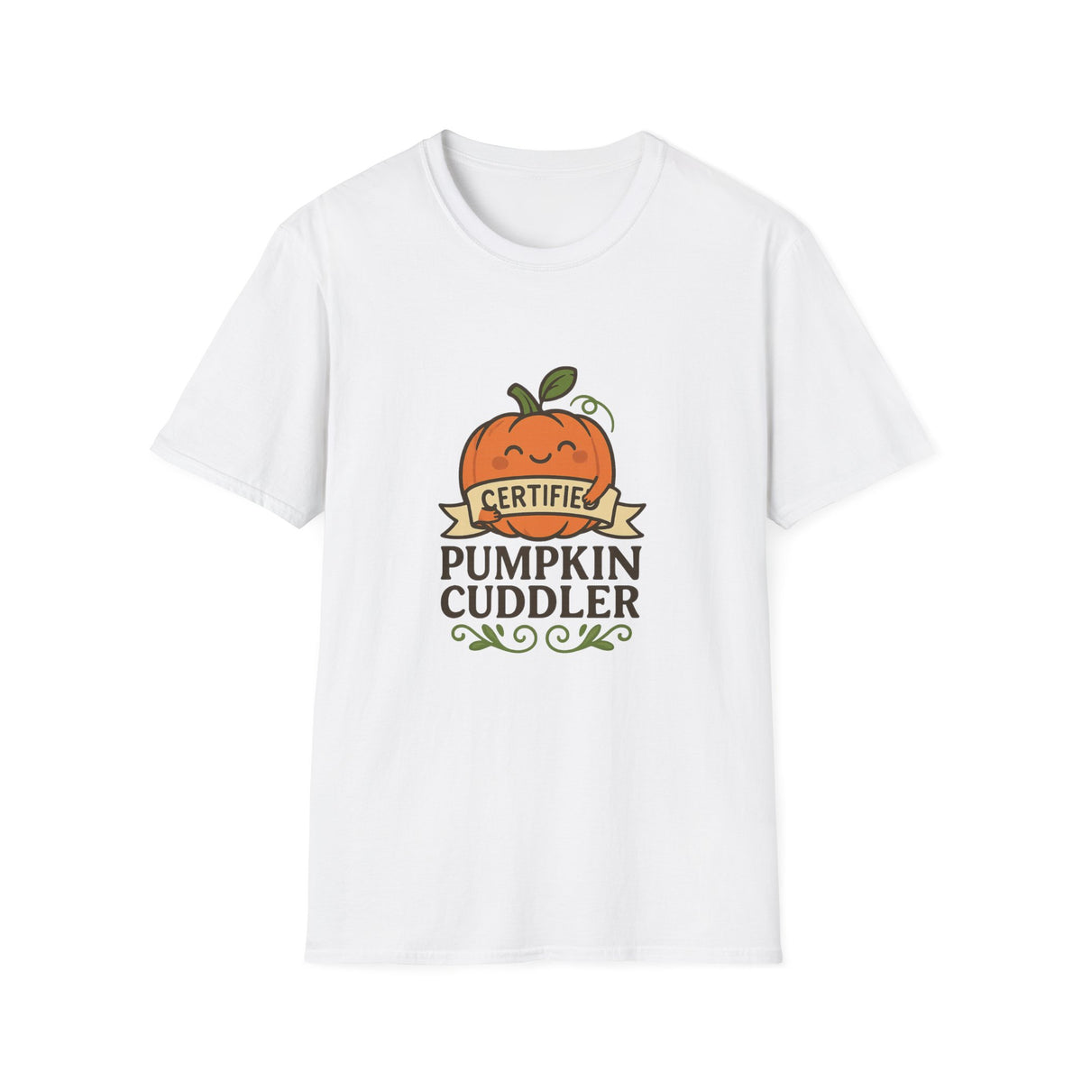 Pumpkin Cuddler T-Shirt — Cute Fall Pumpkin Graphic Tee - Trending Now - October 2026