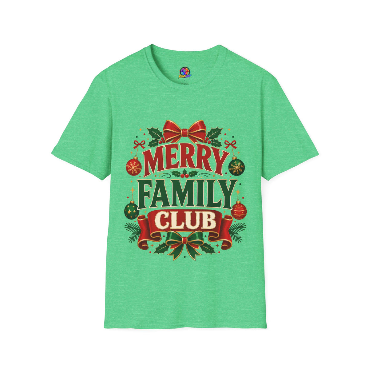Merry Family Club Christmas T-Shirt