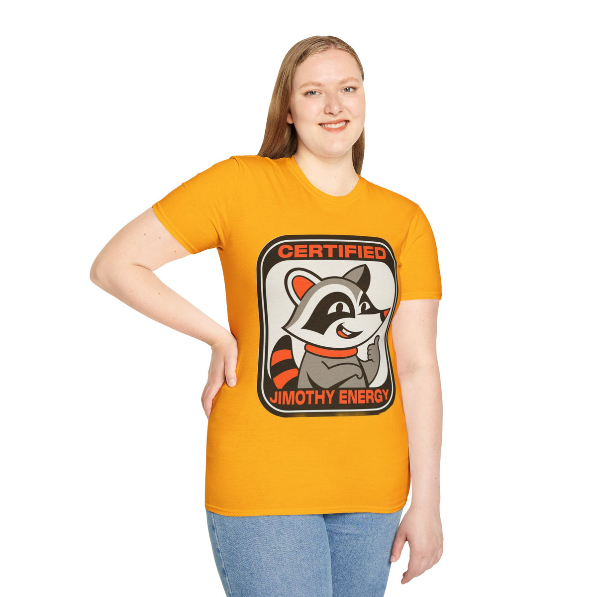 Certified Timothy Energies T-Shirt — Retro Raccoon Graphic Tee - Trending Now - August 2026
