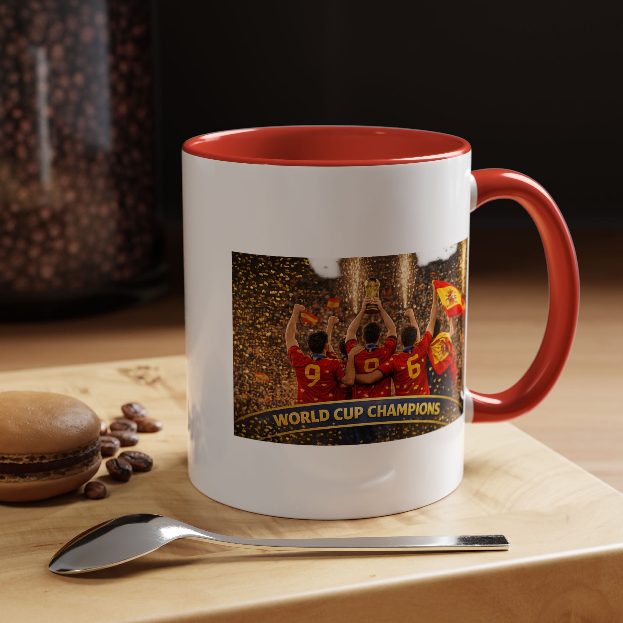 World Cup Champions Soccer Coffee Mug — Team Celebration Accent Mug