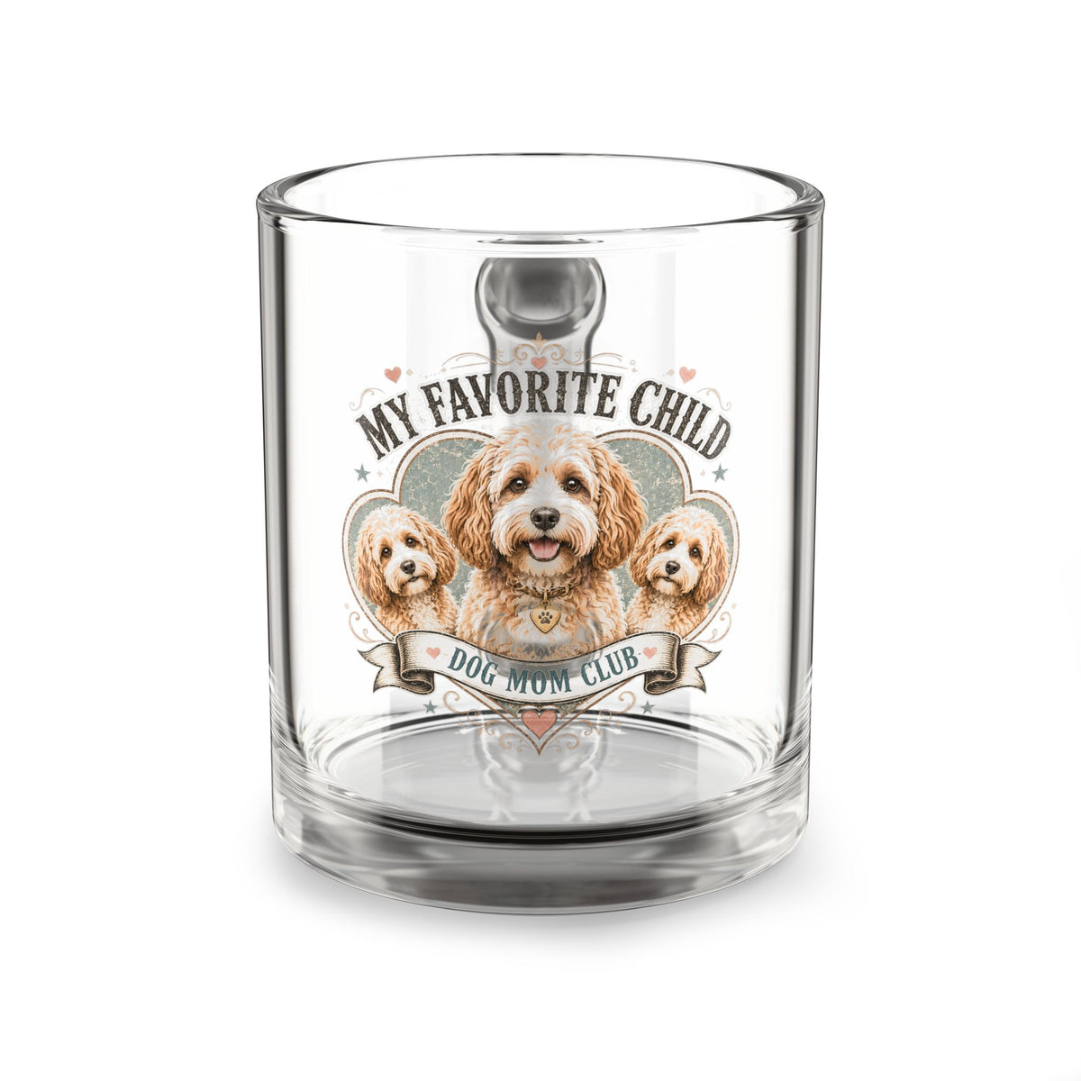 My Favorite Child Glass Mug — Dog Mom Club 10oz