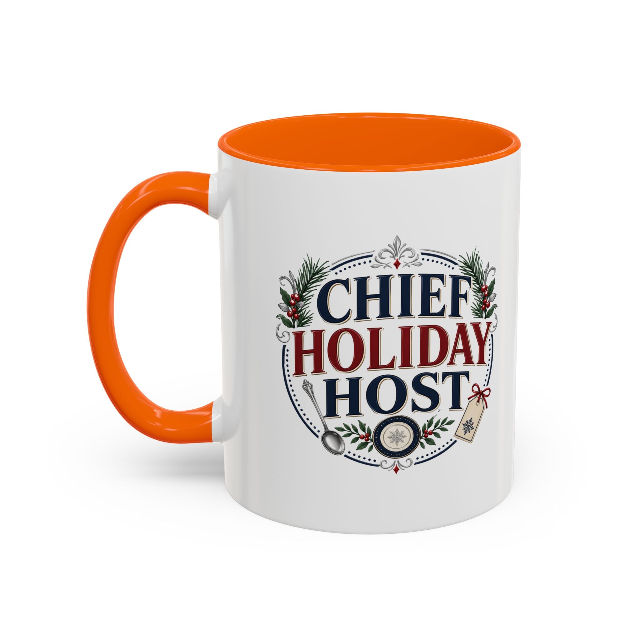 Christmas Chief Holiday Host Coffee Mug — Festive Christmas Morning Gift