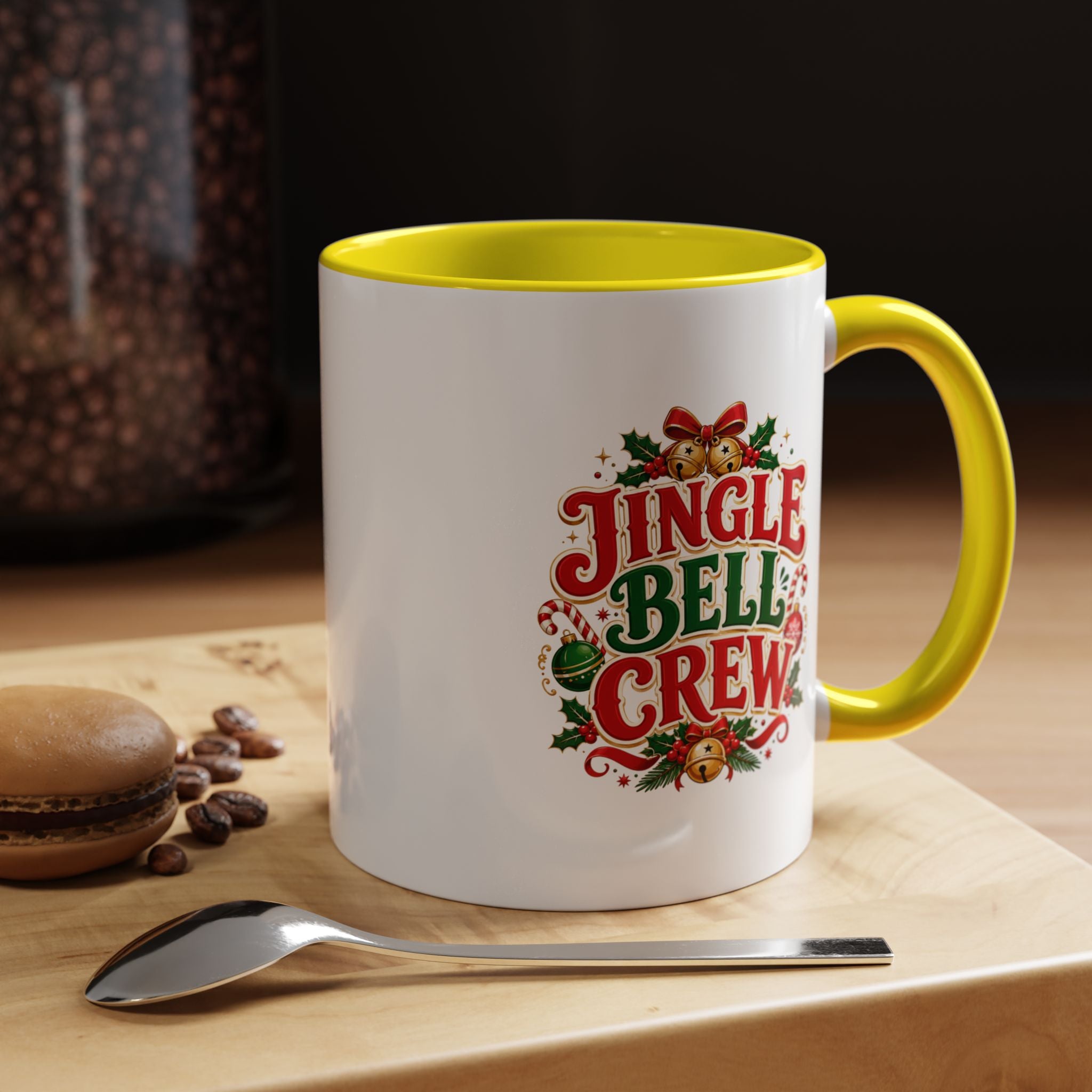 Accent Coffee Mug Jingle Bell Crew