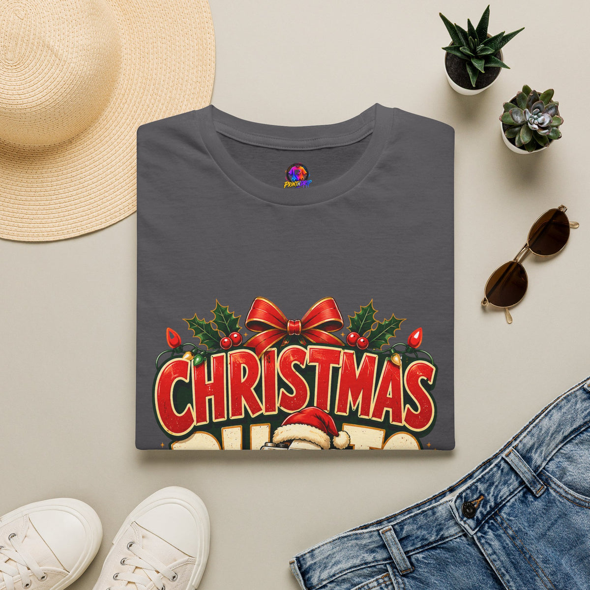 Christmas Photo Survivor T-Shirt — Funny Holiday Graphic Tee