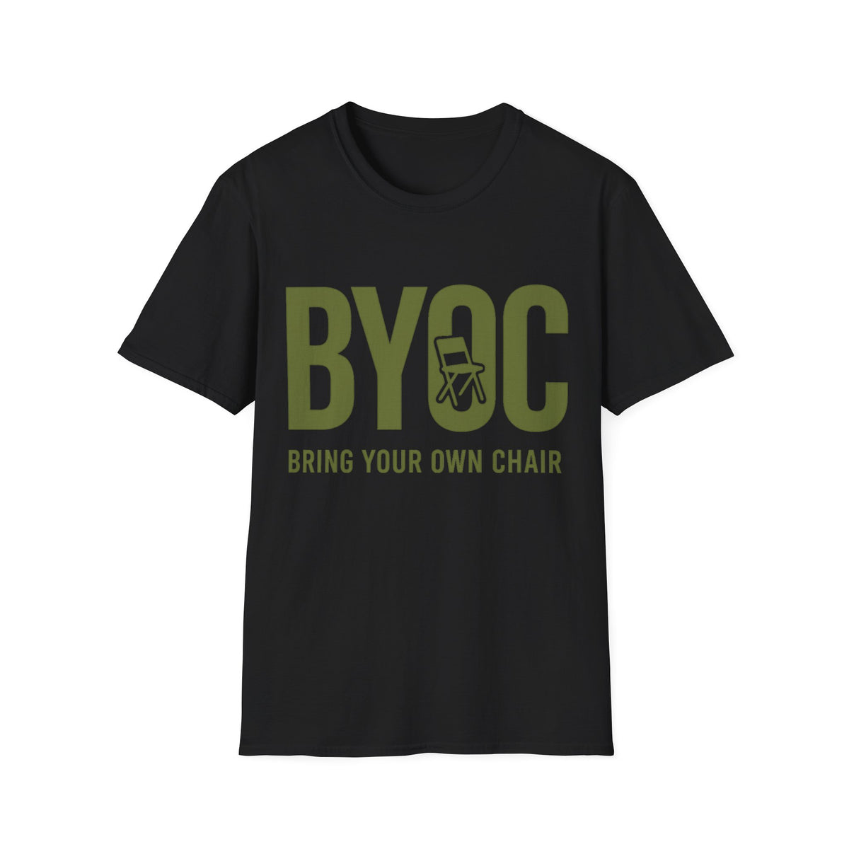 BYOC T-Shirt — Bold Minimalist Text Tee (Bring Your Own Coffee) - Trending Now - August 2026