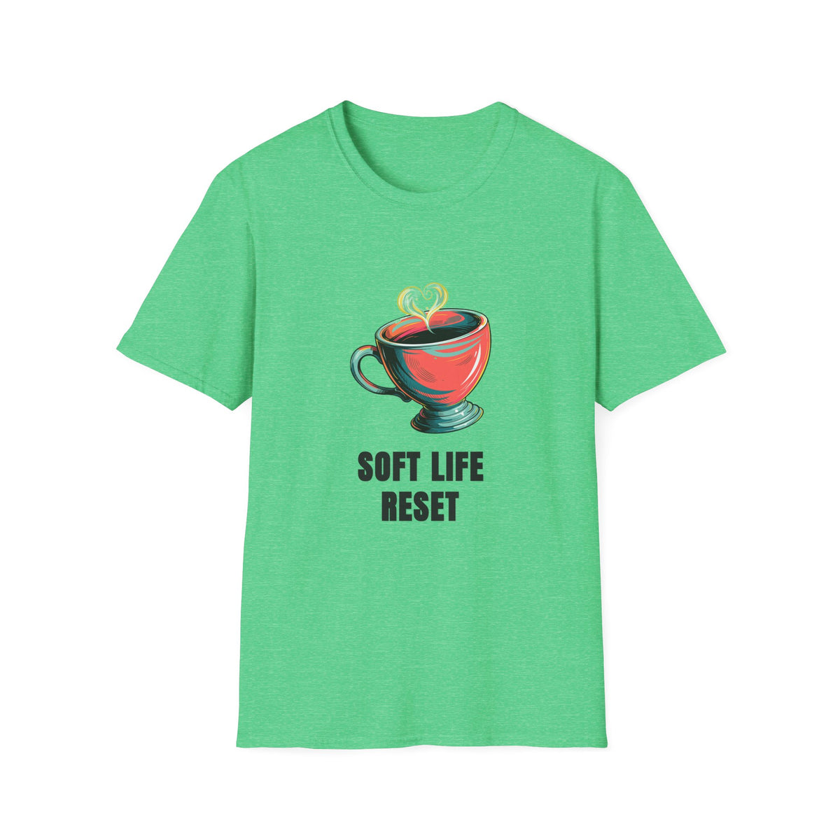 Soft Life Reset T‑Shirt — Coffee Cup Graphic Tee - Trending Now - August 2026