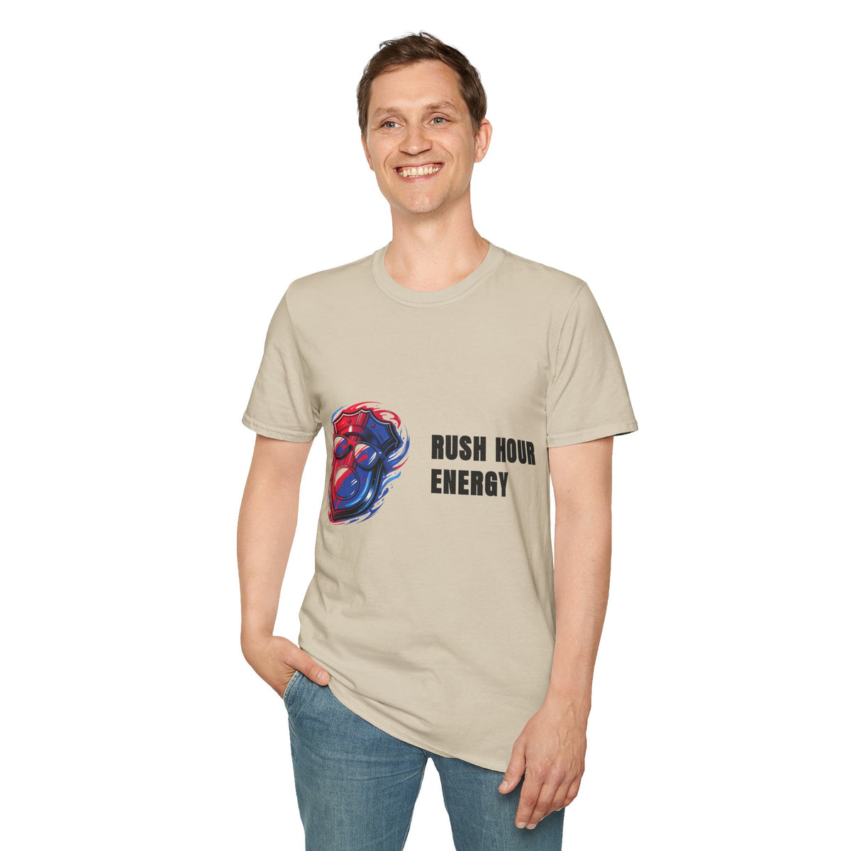 Rush Hour Energy T-Shirt — Retro Racing Skull Graphic Tee - Trending Now - September 2026