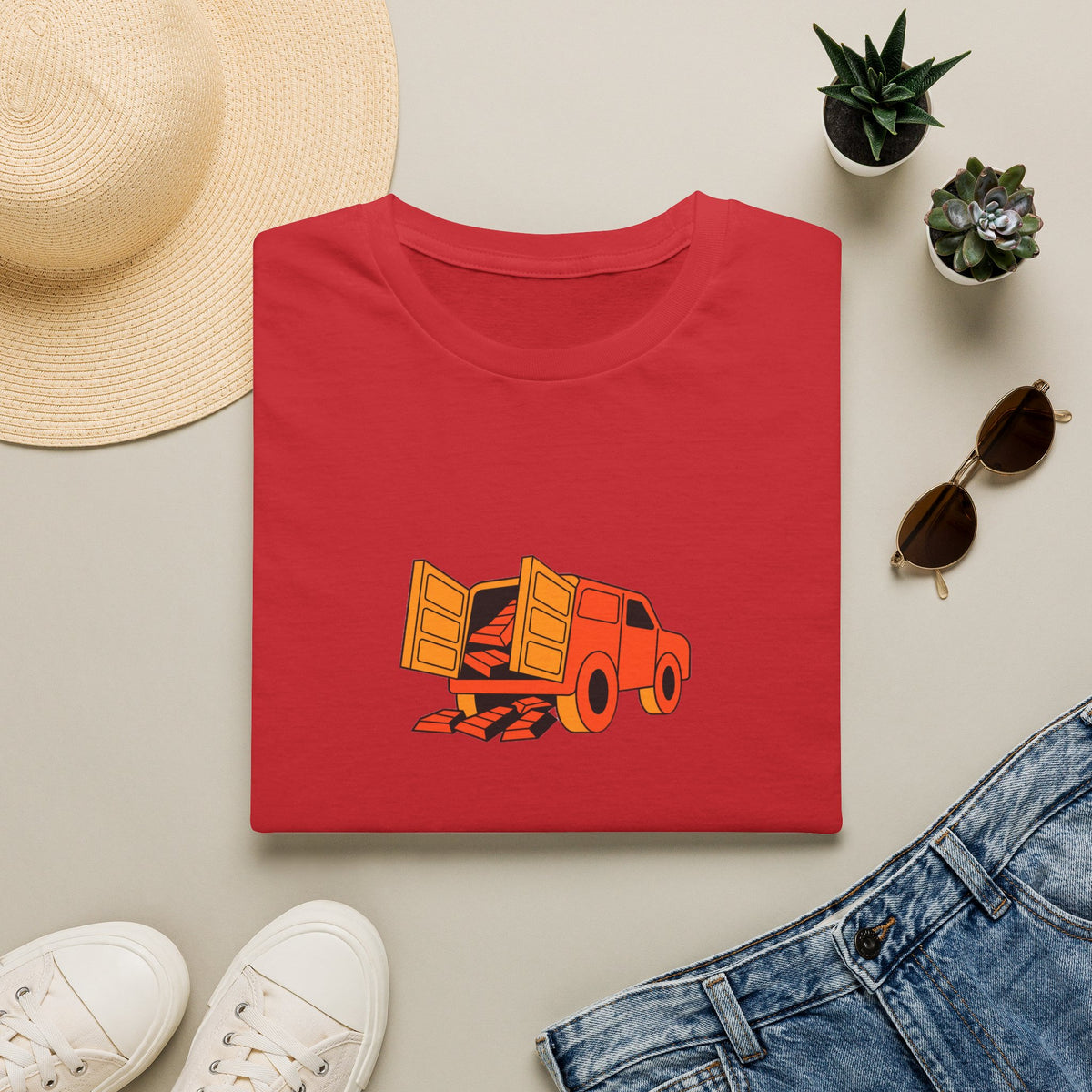 T-Shirt — "Pancollectest Crime Ever" Truck Graphic Tee - Trending Now - September 2026