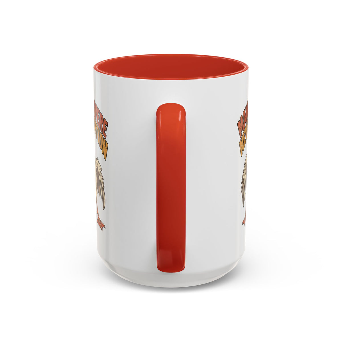 Coffee Mug — "Manners Were Never An Option" Funny Rude Chicken Accent Mug