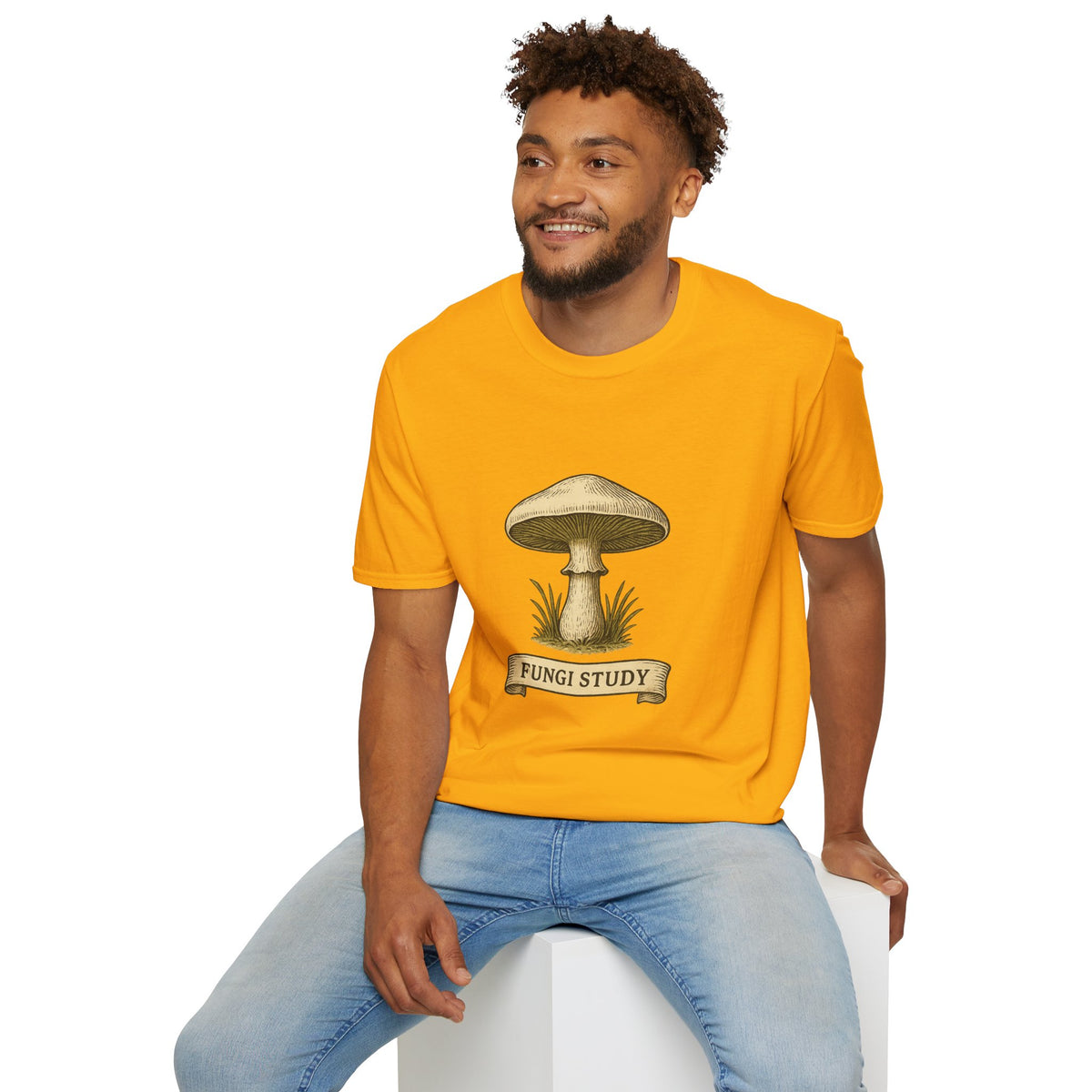 Mushroom Study T‑Shirt — Botanical Vintage Mushroom Illustration Tee - Trending Now - August 2026