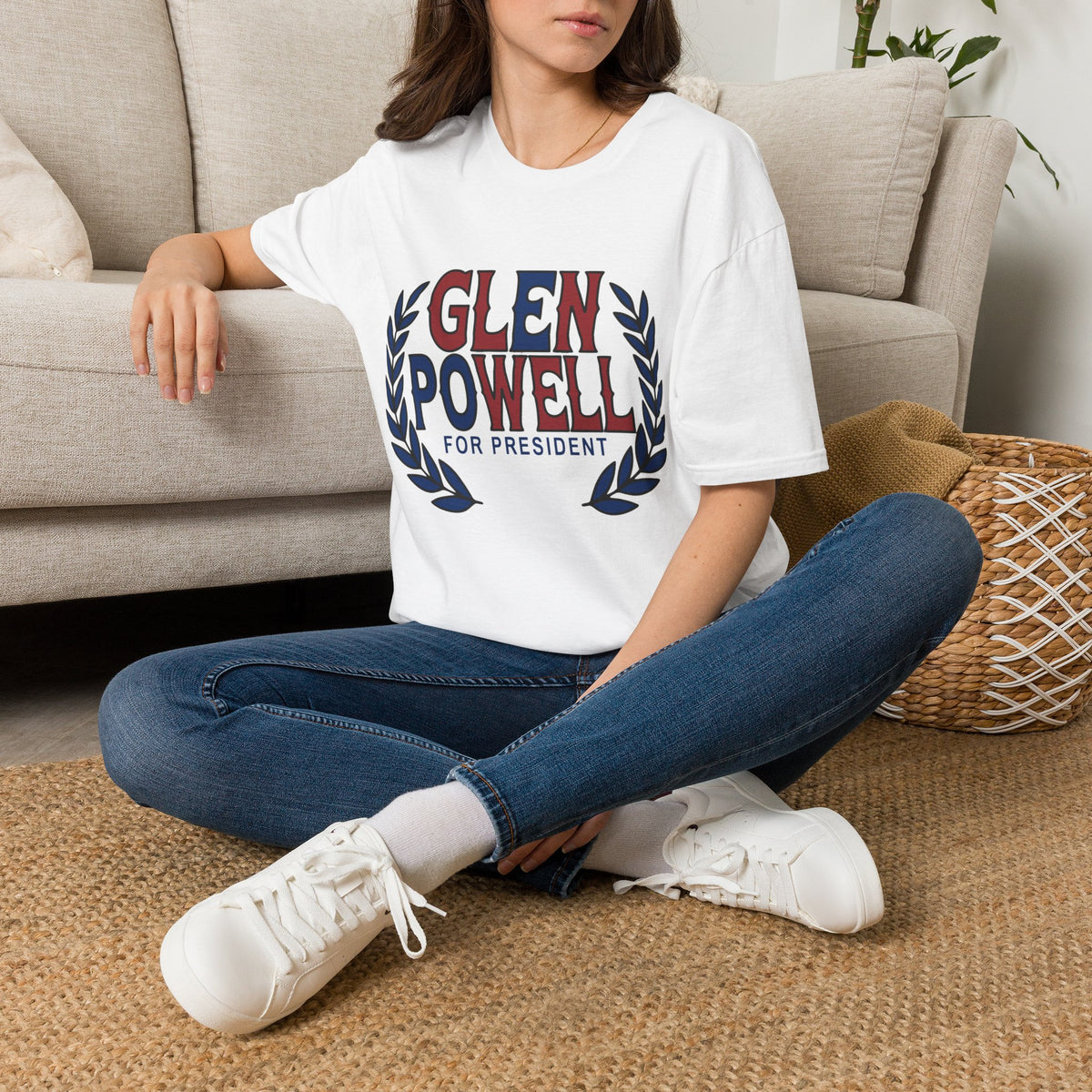 Glen Powell For President Campaign T-Shirt - Trending Now - August 2026