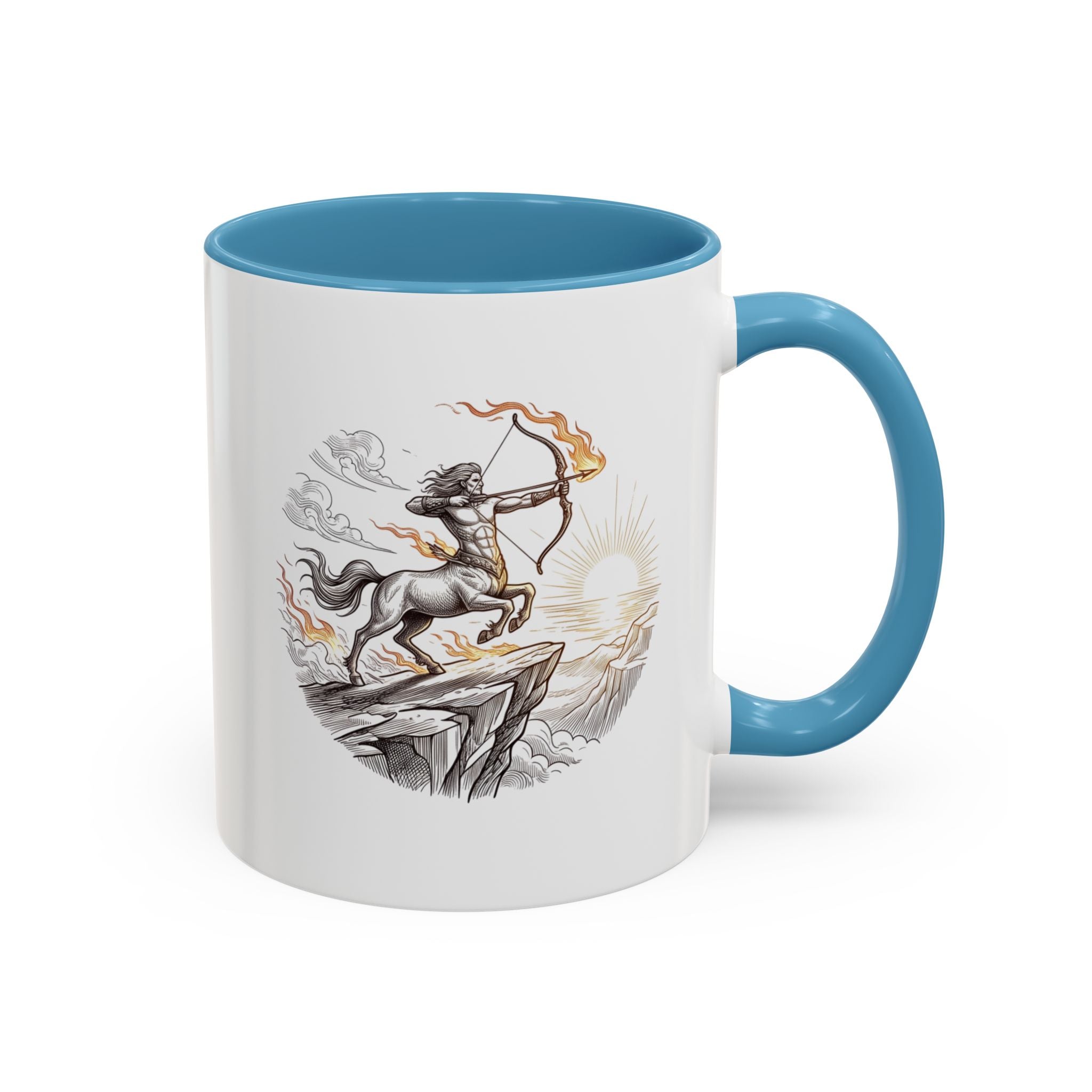 Centaur Archer Coffee Mug — Mythic Sagittarius Design Accent Mug