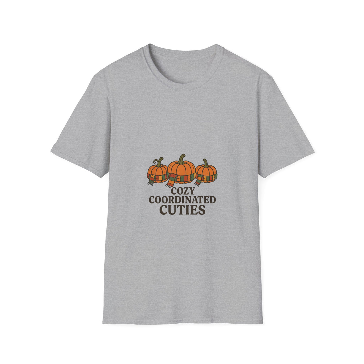 Cozy Coordinated Cuties Pumpkin T-Shirt - Trending Now - October 2026