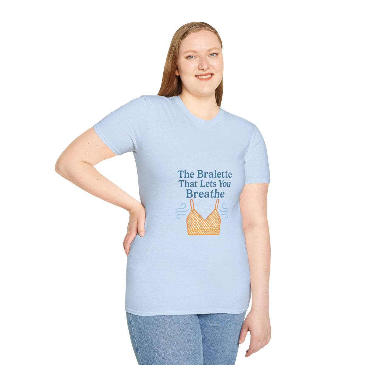T-Shirt — "The Bralette That Lets You Breathe" Graphic Tee - Trending Now - October 2026