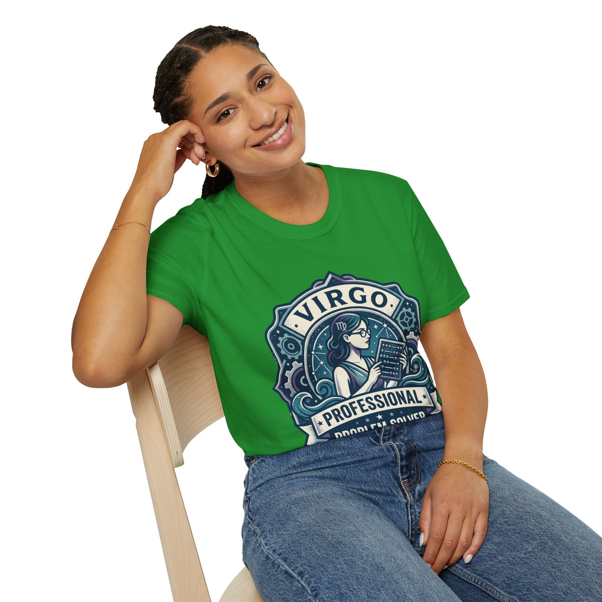 Virgo 'Professional Problem Solver' T-Shirt — Zodiac Astrology Tee for Women