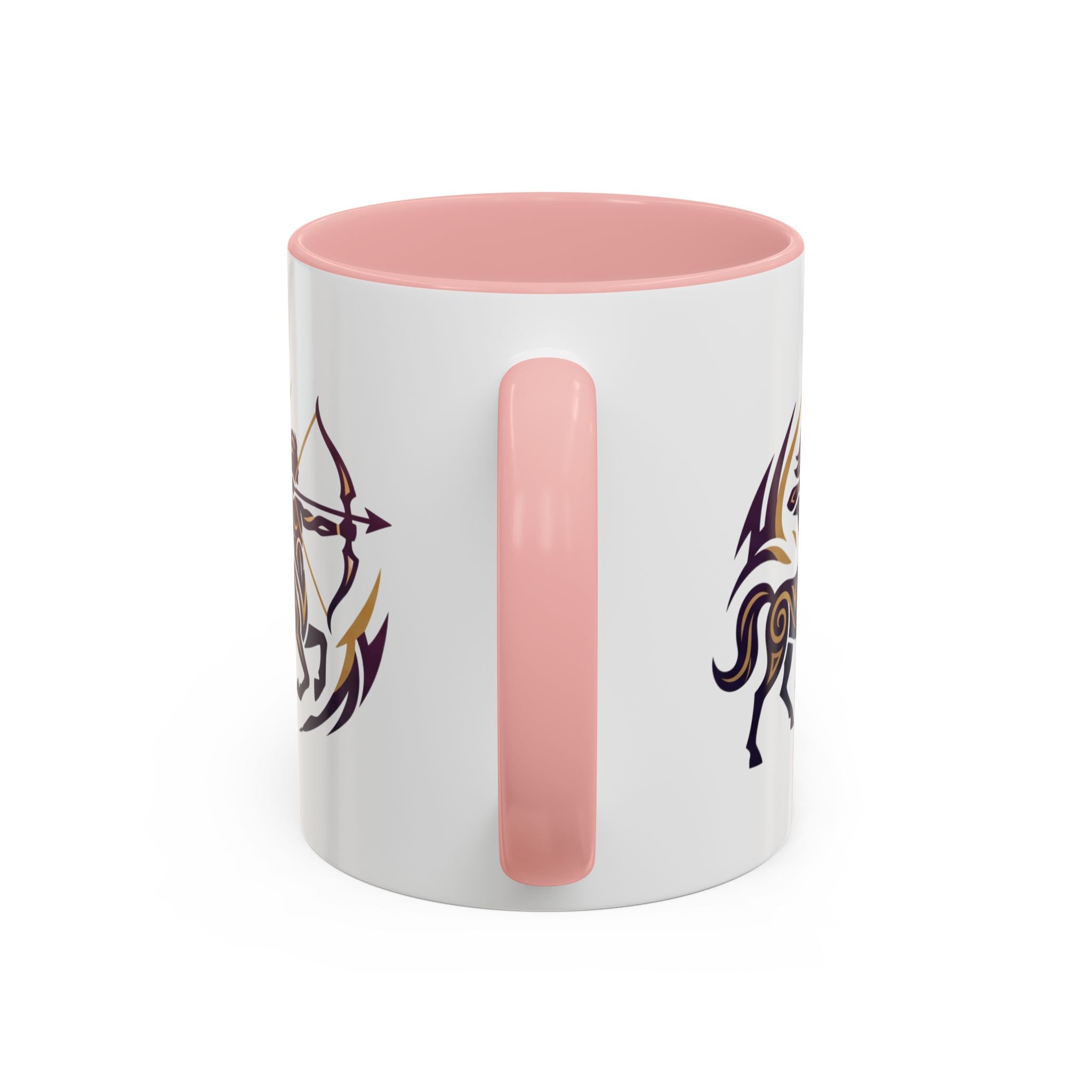 Sagittarius Zodiac Coffee Mug — Archer Centaur Astrology Accent Mug