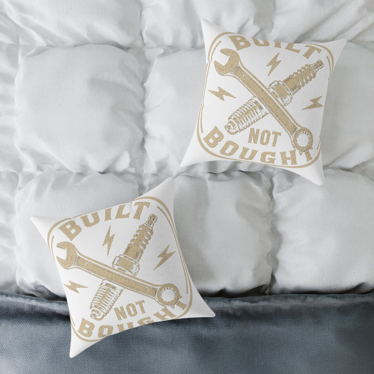 Square Poly Canvas Pillow
