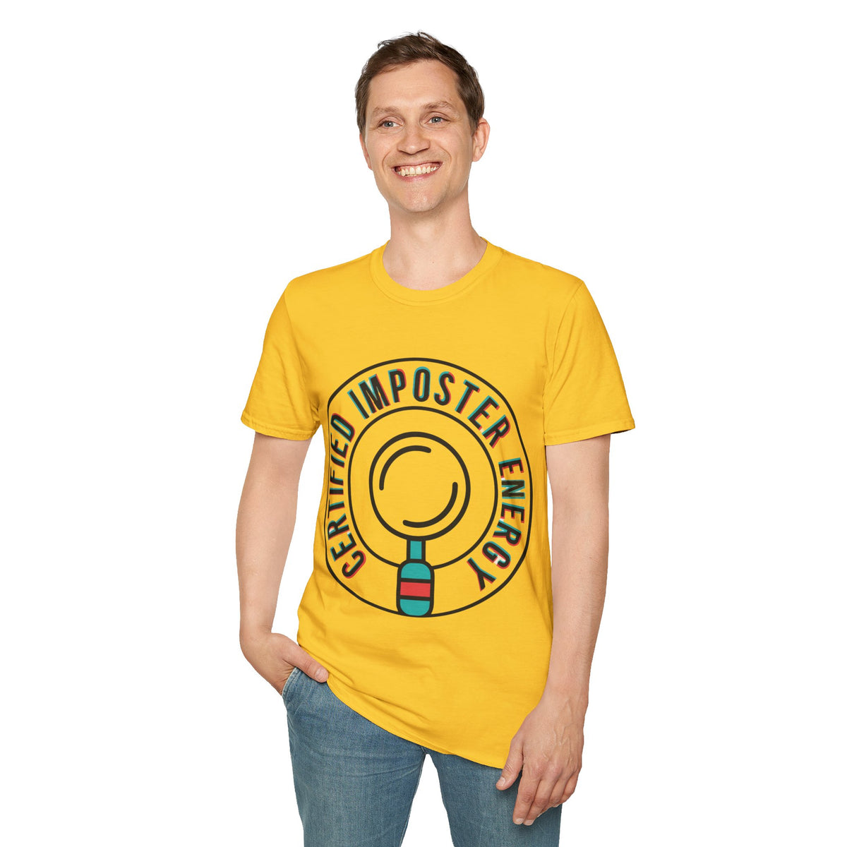 Certified Imposter Energy T-Shirt - Trending Now - August 2026