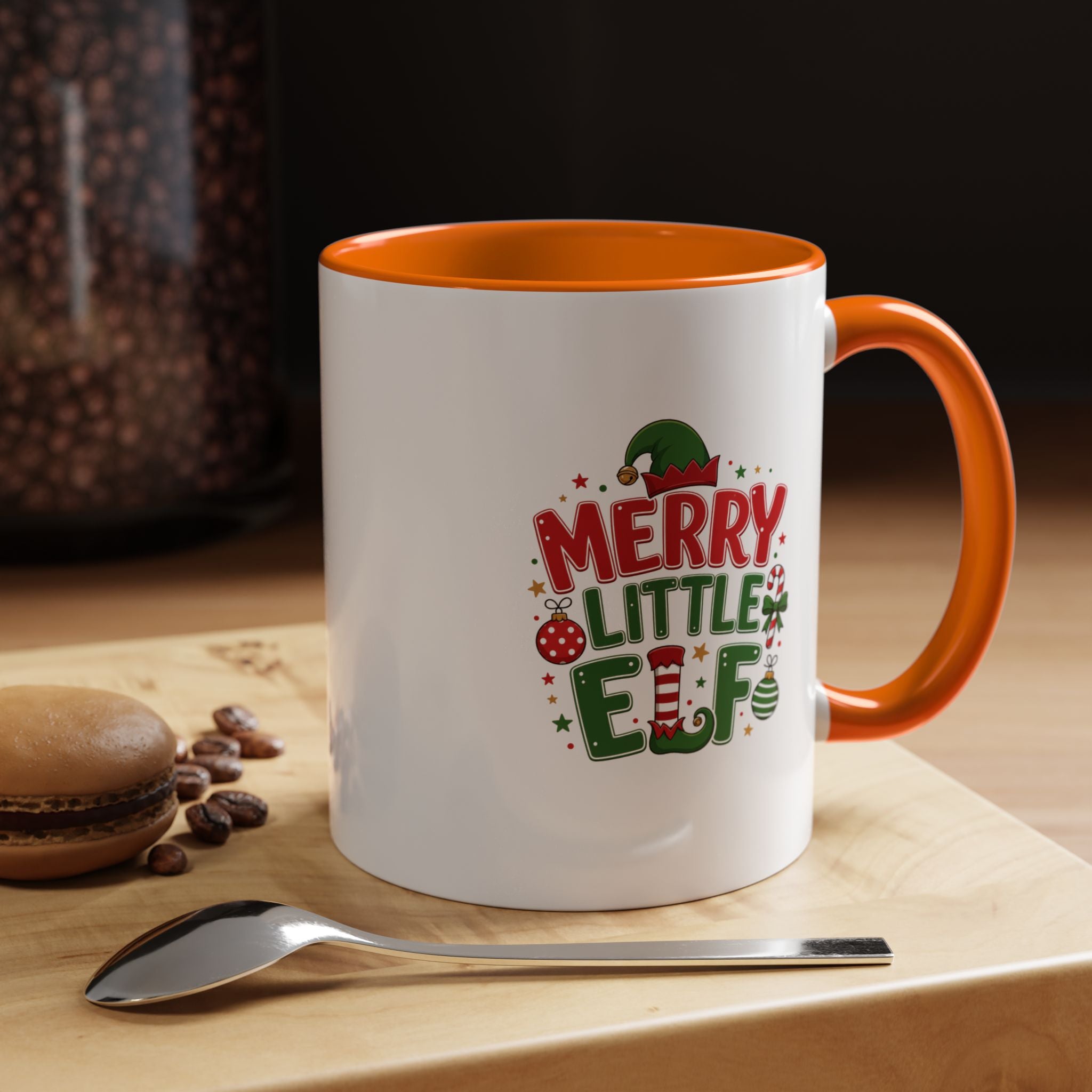 Accent Coffee Mug Merry Little Elf