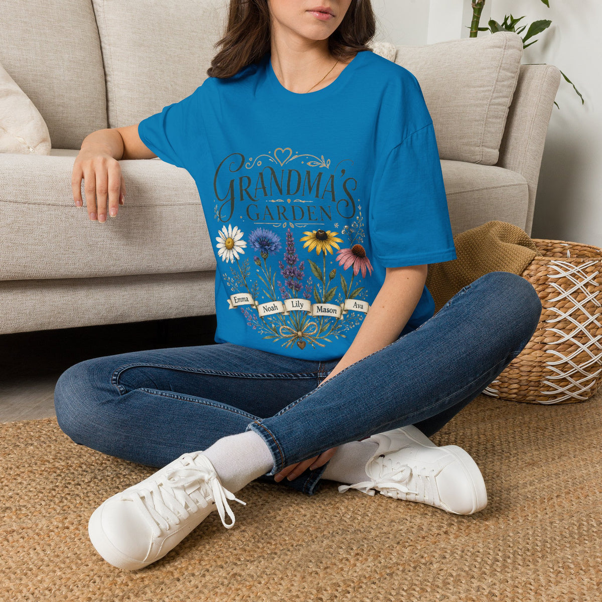 Grandma's Garden T-Shirt — Floral ‘Grandma’s Garden’ Gift Tee