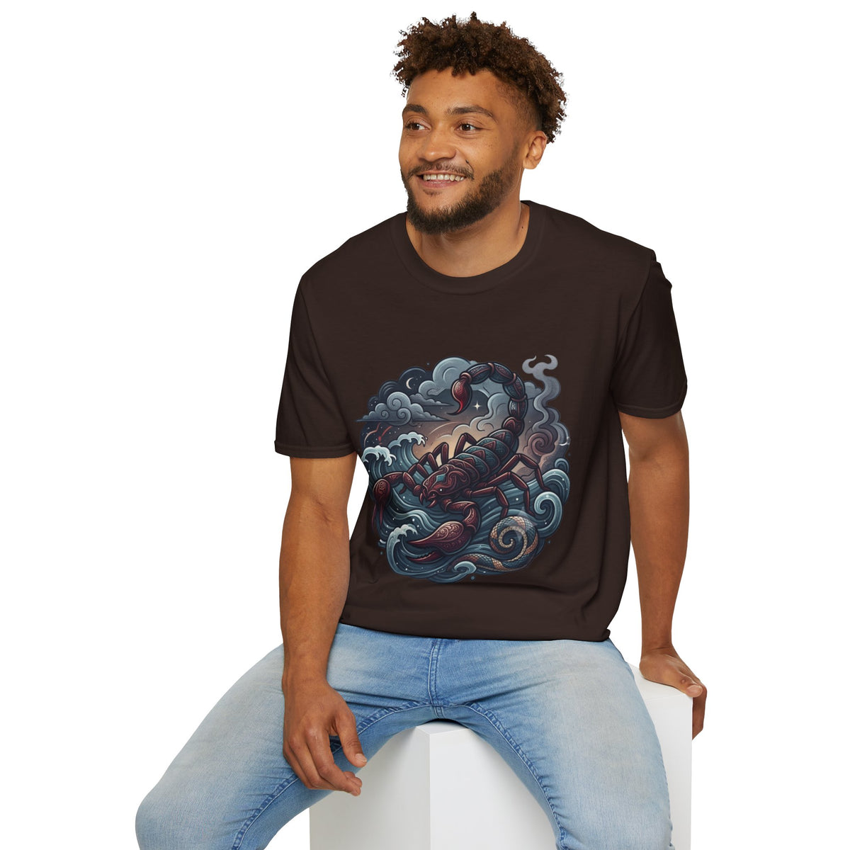 Scorpion Wave Unisex Softstyle T-Shirt