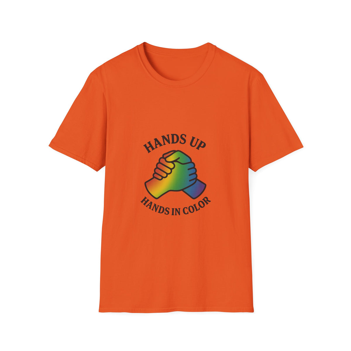 Hands Up Rainbow Hands in Color T-Shirt - Trending Now - October 2026