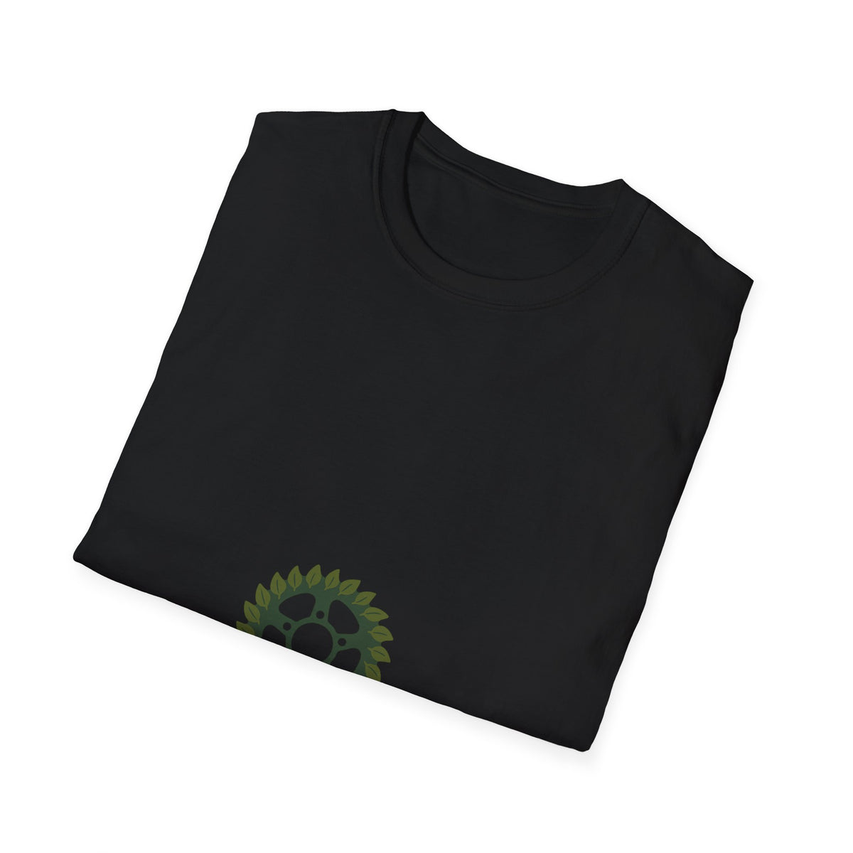 "Less Car, More Chain" Bicycle Sprocket Graphic Tee - Urbanist Cycling Advocacy White T-Shirt - Trending Now - September 2026