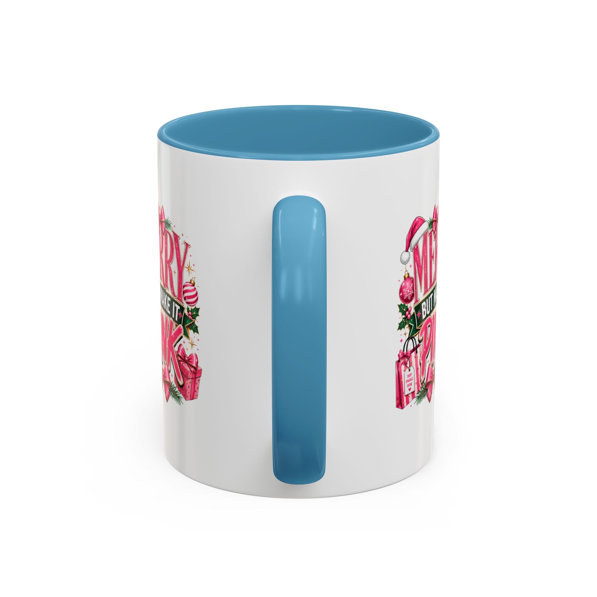 Accent Coffee Mug Merry Pink