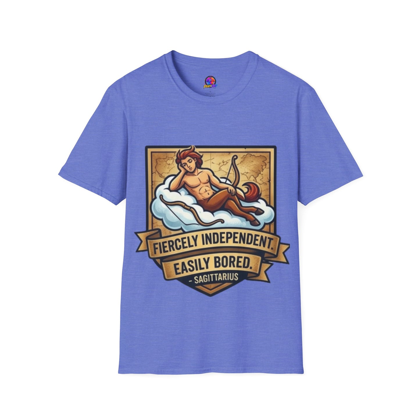 Sagittarius Zodiac T‑Shirt — Fiercely Independent, Easily Bored Astrology Tee