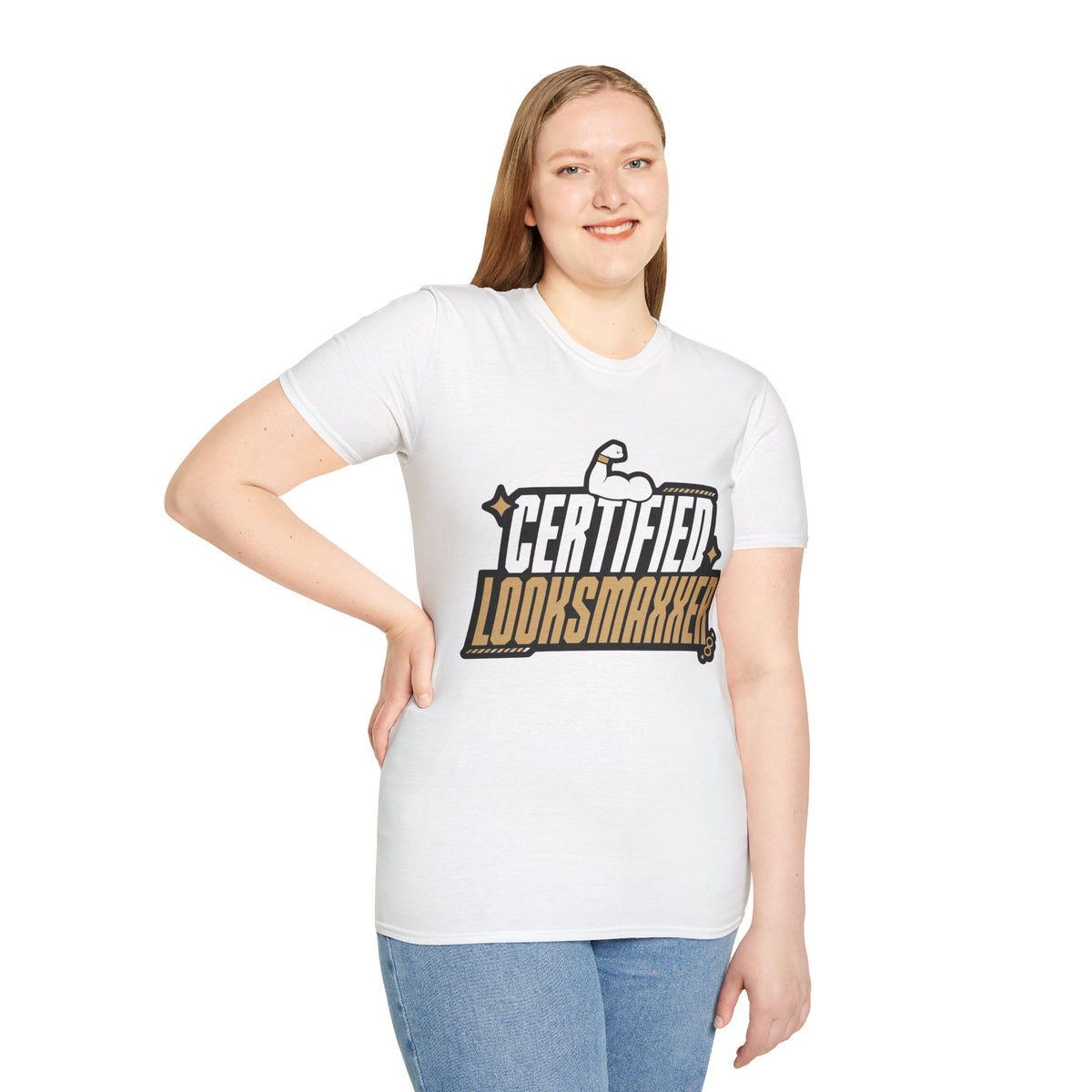 Certified Looksmaxxer T-Shirt — Funny Fitness & Glow-Up Tee - Trending Now - August 2026