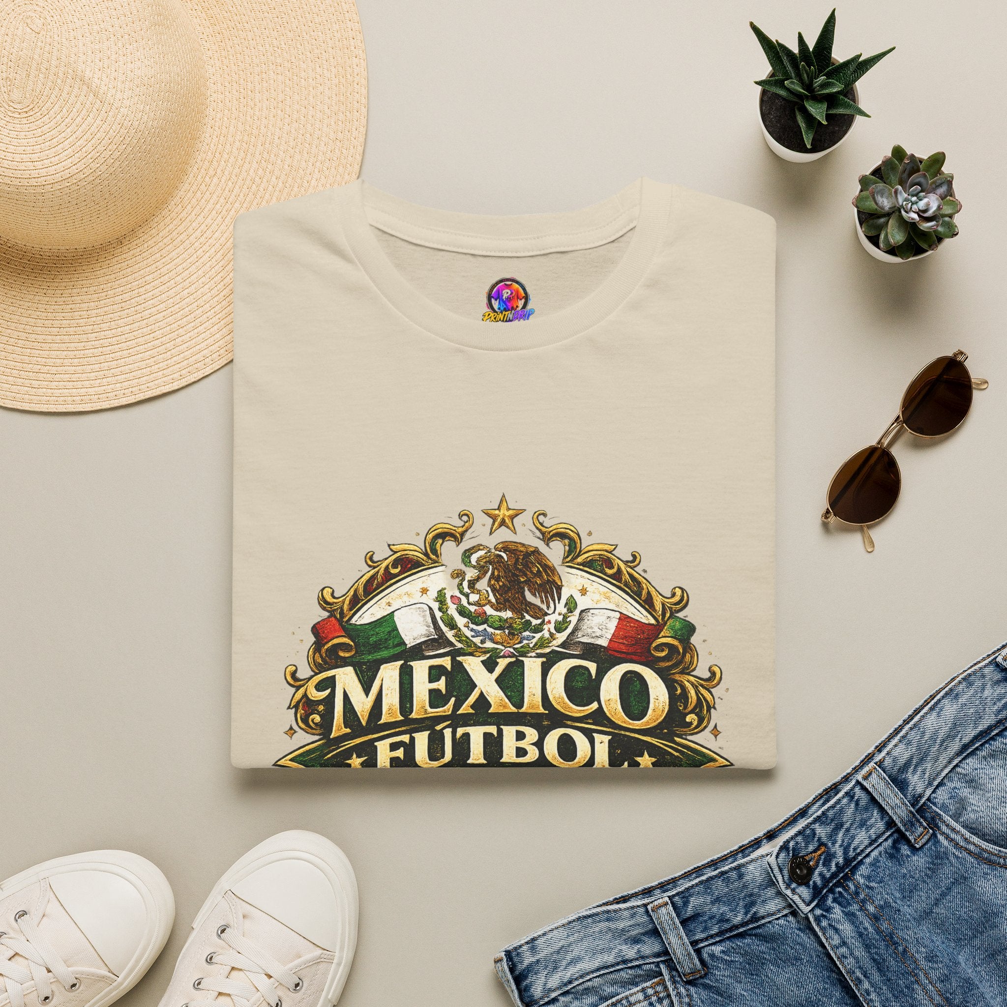 Mexico Fútbol Orgullo T-Shirt — Mexican Soccer Pride Graphic Tee