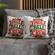Christmas Jingle Bell Crew Christmas Throw Pillowcase