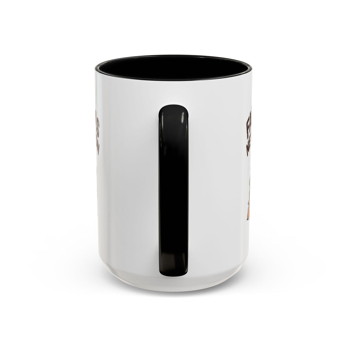 Funny And Witty "Famine Was Never An Option" Accent Coffee Mug (11, 15oz)