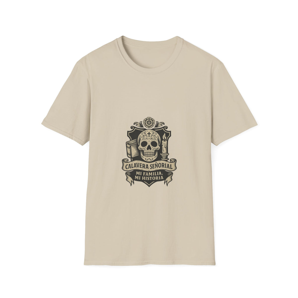 Skull & Laurel Graphic T‑Shirt — Calavera Señior Emblem - Trending Now - October 2026