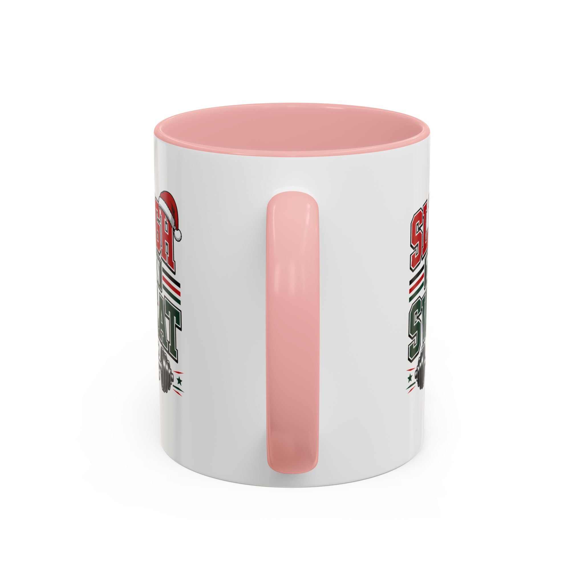Modern Day Christmas Sleigh Then Sweat Coffee Mug
