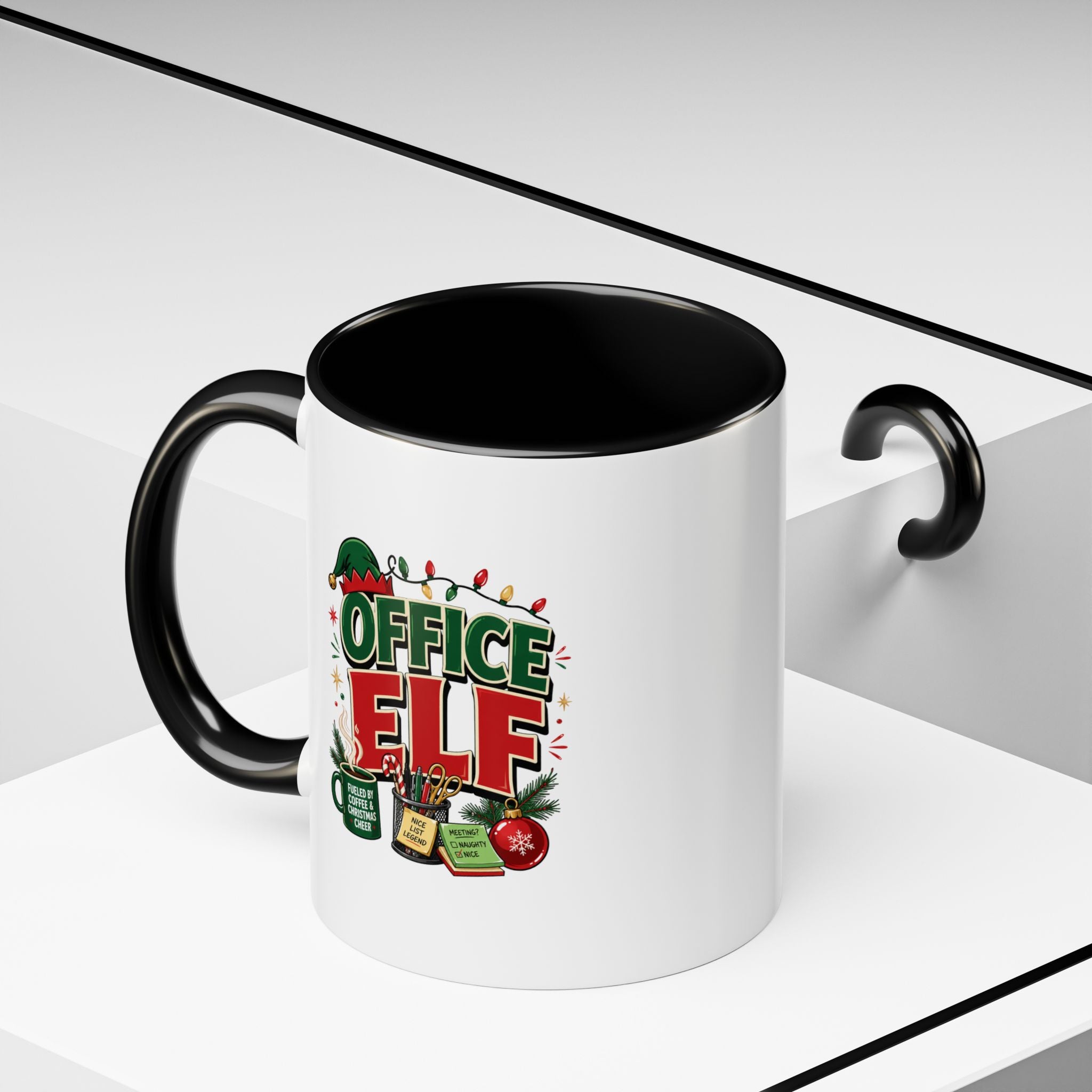 Accent Coffee Mug Office Elf