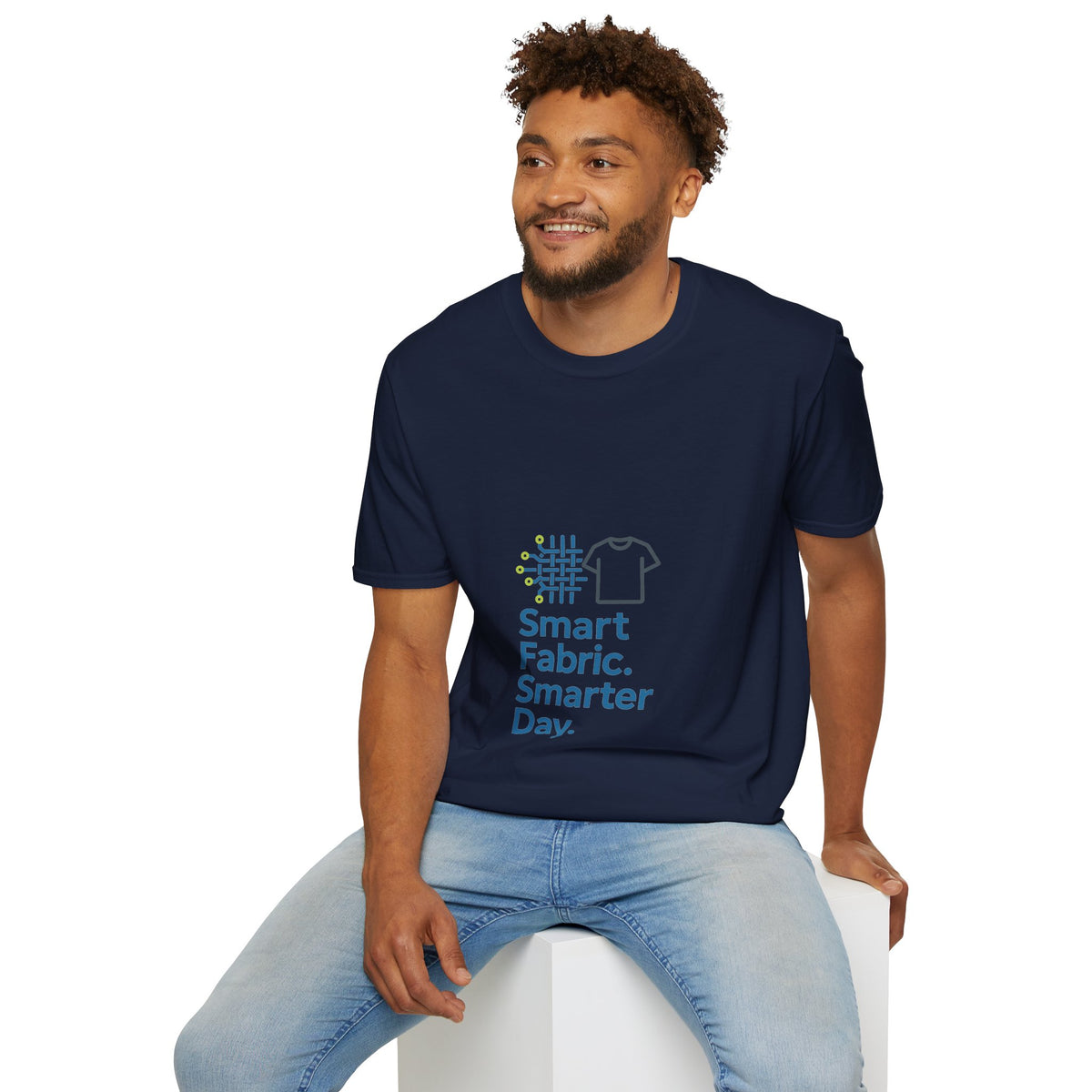 Smart Fabric T‑Shirt — "Smart Fabric. Smarter Day." Tech Apparel - Trending Now - October 2026