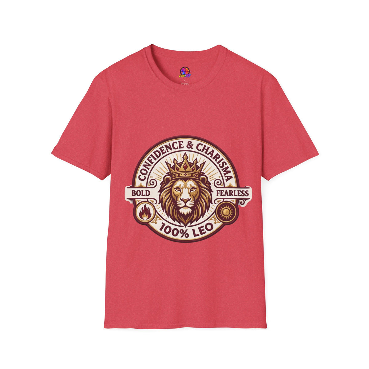 Leo Zodiac T-Shirt — Confidence & Charisma Lion Horoscope Tee
