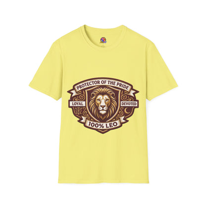Protector of the Pride Lion T-Shirt — 100% Leo Zodiac Tee