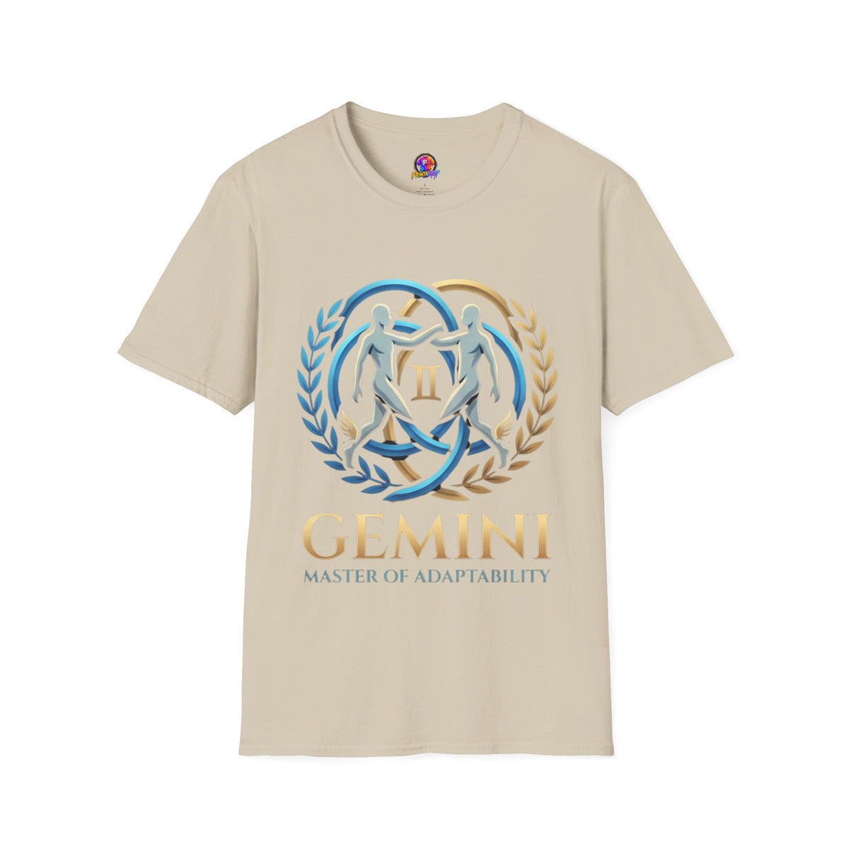 Gemini Zodiac T-Shirt — 'Gemini: Master of Adaptation' Astrological Graphic Tee