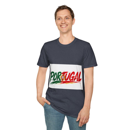 Portugal Flag Script T-Shirt — Portuguese Pride Tee